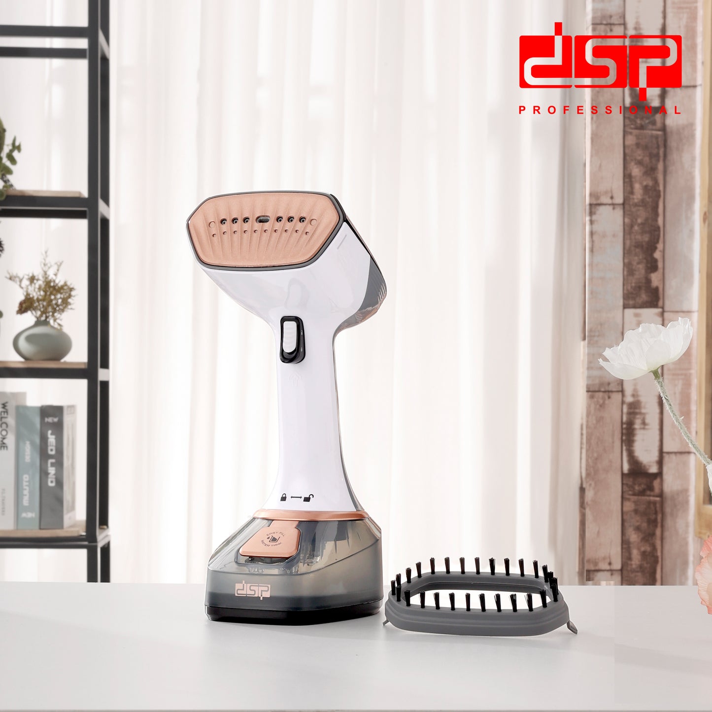 1400W Handheld Garment Steamer, 40s Quick Heat, 3-in-1 Ironing Modes, Perfect for Travel, Home & Delicate Fabrics