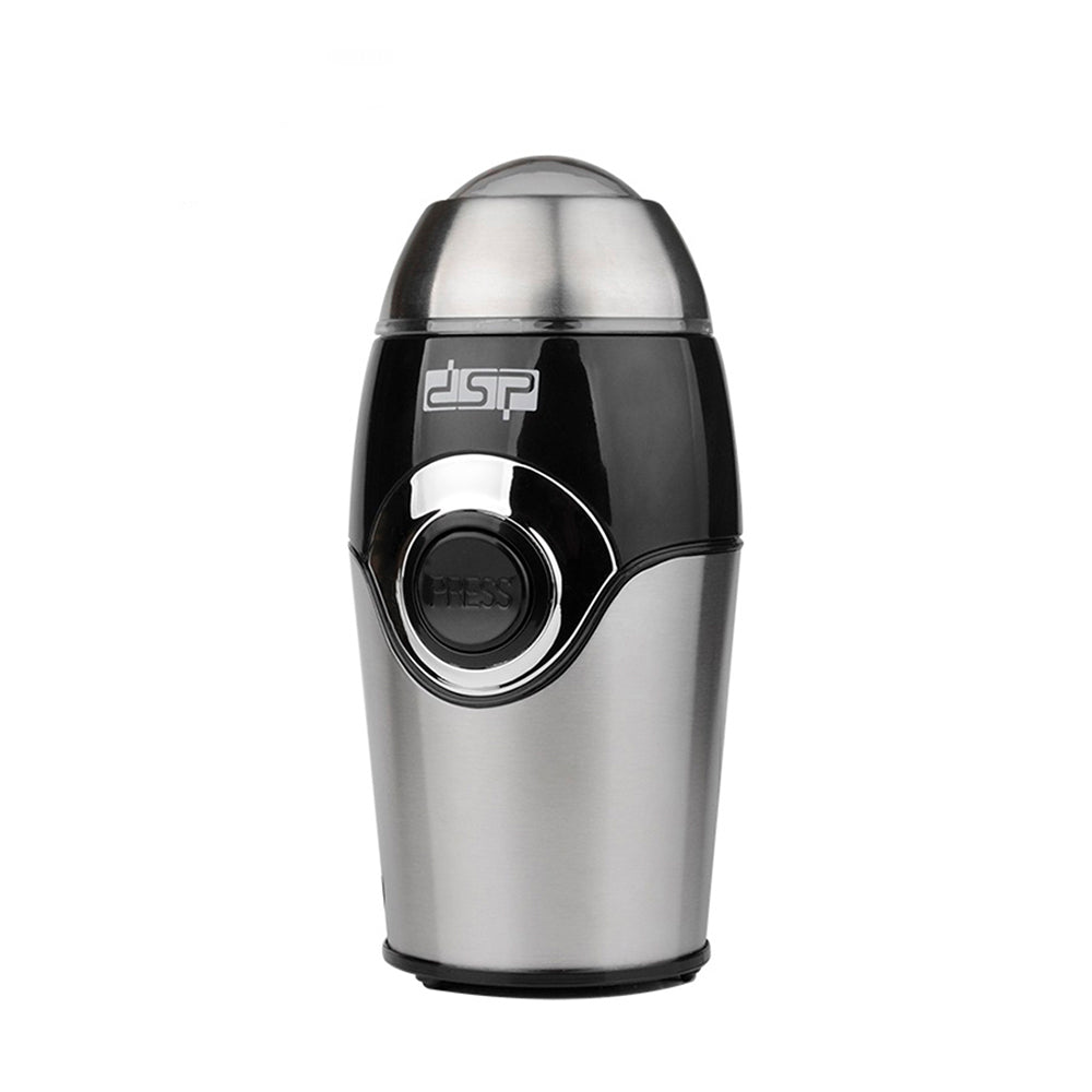 200W Coffee Grinder with 5420 Copper Motor & Full Stainless Steel - Safety Lock for Espresso/French Press