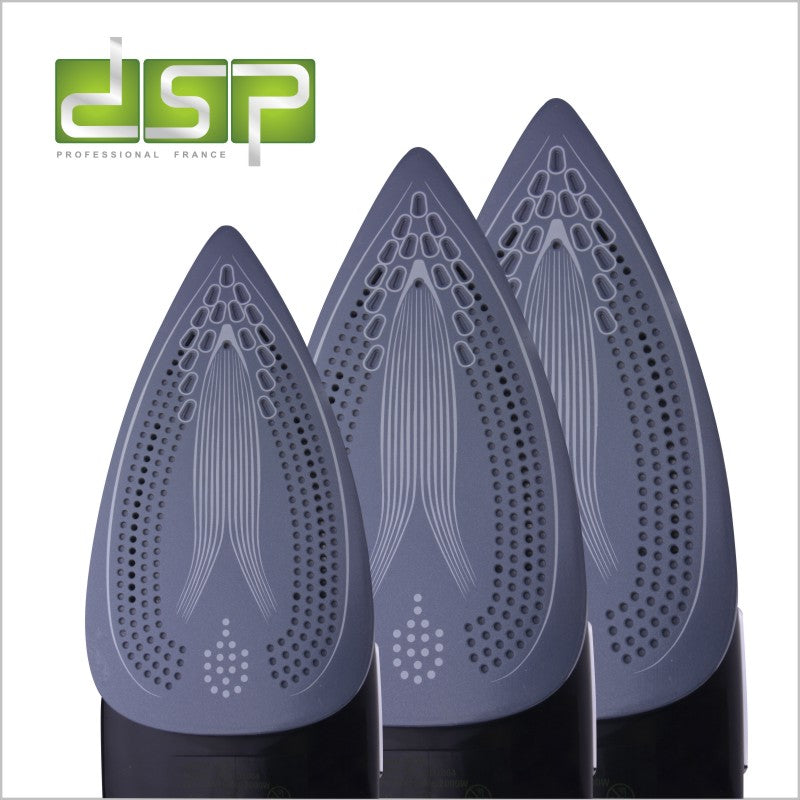 2000W Steam Iron, Ceramic Coating Plate, Adjustable Steam & Temperature, Burst/Vertical Steam, Self-Cleaning, Safe for Fabrics, Perfect for Home & Travel