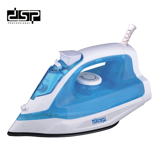 DSP Steam Iron for Clothes – 1400W Powerful Steam Iron with Ceramic Coating, Adjustable Temperature, Vertical Steam, Self-Cleaning & Retractable Cord – Ideal for Home Use