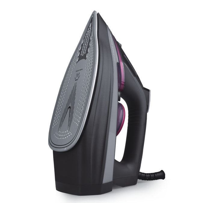 DSP 2200W Steam Iron for Clothes, Ceramic Coating Plate, Adjustable Steam & Temperature, 300ml Tank, Self-Cleaning, Vertical Steam, Powerful Burst for All Fabrics