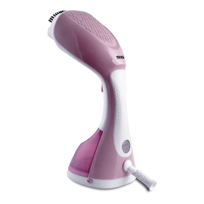DSP Handheld Garment Steamer for Clothes, 1400W Portable Steam Iron with 220ML Detachable Water Tank, Fast Heat-Up & Overheat Protection, Home Use Wrinkle Remover