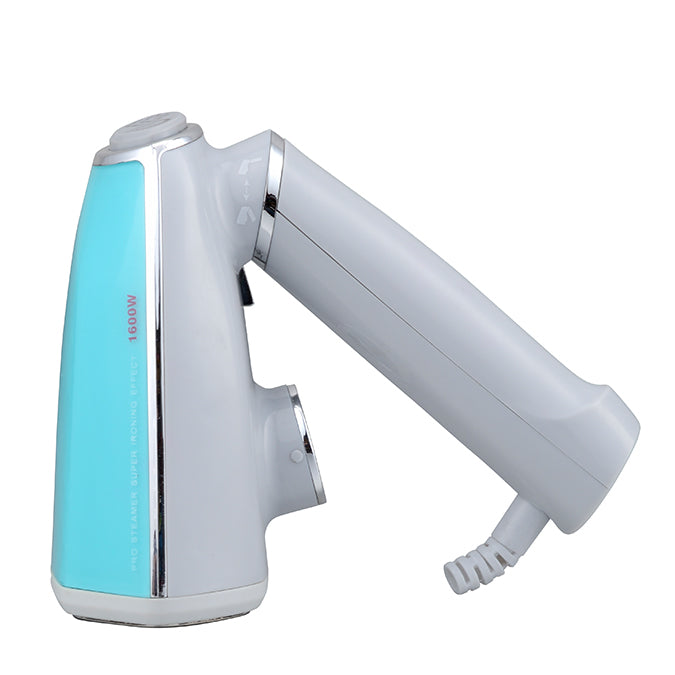 DSP Handheld Garment Steamer for Clothes, 1600W Powerful Steam Iron with 25-Second Fast Heat-Up, 350ML Removable Water Tank, 18-Min Continuous Steam, Auto Shut-Off, Foldable Handle - Perfect for Home Use