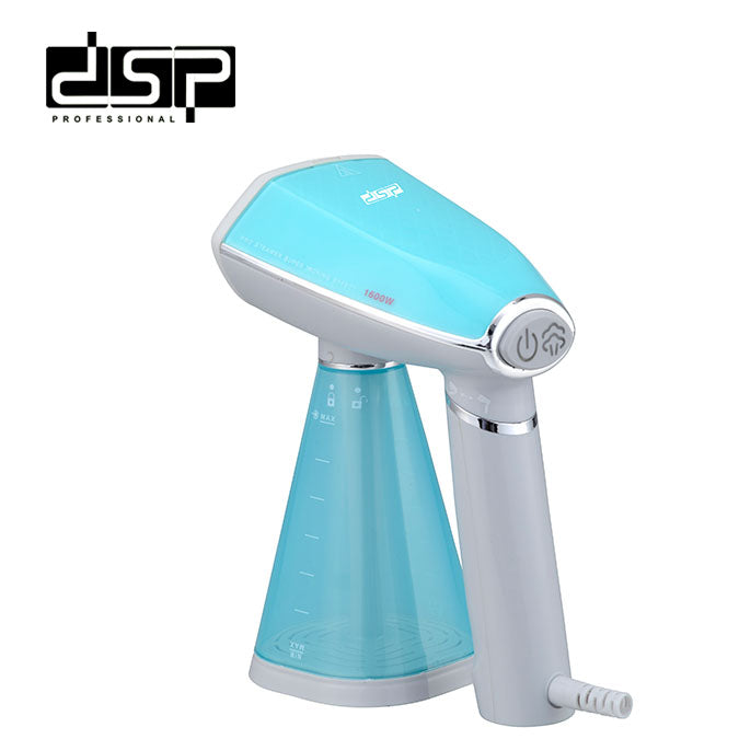 DSP Handheld Garment Steamer for Clothes, 1600W Powerful Steam Iron with 25-Second Fast Heat-Up, 350ML Removable Water Tank, 18-Min Continuous Steam, Auto Shut-Off, Foldable Handle - Perfect for Home Use